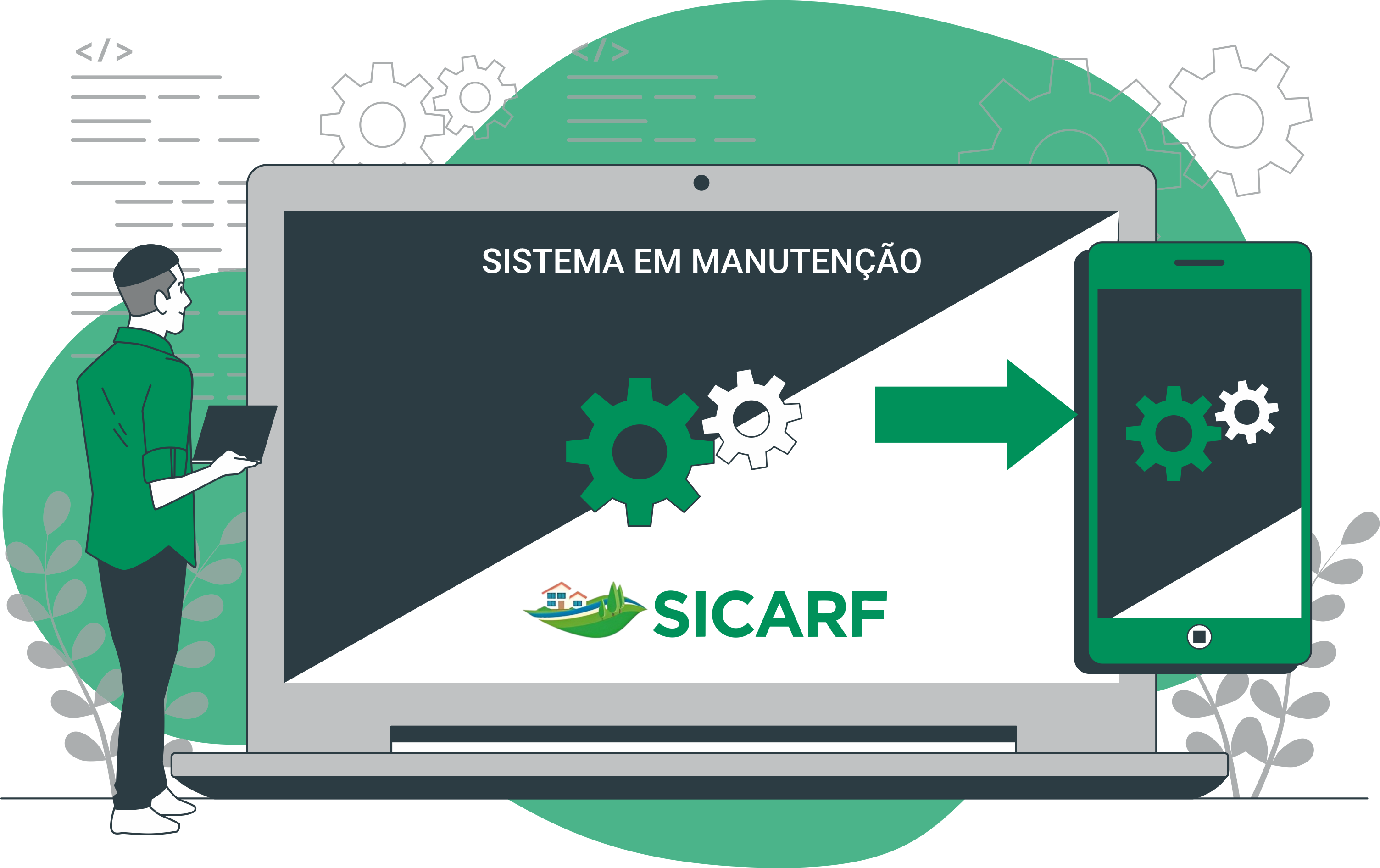 Sistema em Manutenção